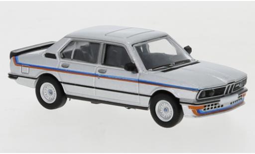 Bmw M535 1/87 PCX87 i (E12) gris/Dekor 1980 coche miniatura