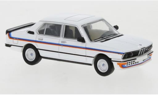 Coche miniatura Bmw M535 1/87 PCX87 i (E12) blanco/Dekor 1980 Bmw M535 1/87 PCX87 i (E12) blanco/Dekor 1980 coche miniatura