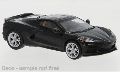 Coche miniatura Chevrolet Corvette 1/87 PCX87 C8 negro 2020 Chevrolet Corvette 1/87 PCX87 C8 negro 2020 coche miniatura