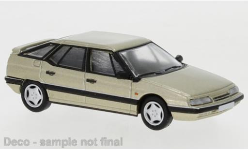 Citroen XM 1/87 PCX87 metalico beige 1989 coche miniatura