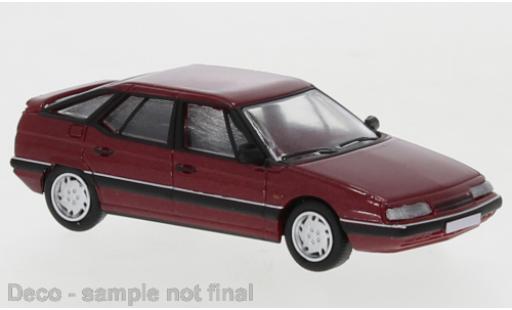 Citroen XM 1/87 PCX87 metalico rojo 1989 coche miniatura
