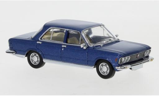 Coche miniatura Fiat 130 1/87 PCX87 metalico azul 1969 Fiat 130 1/87 PCX87 metalico azul 1969 coche miniatura