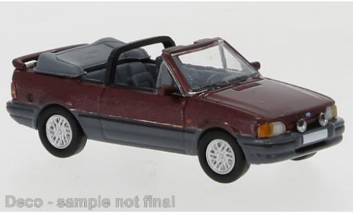 Coche miniatura Ford Escort 1/87 PCX87 IV Cabriolet metalico rojo/metalico gris 1986 Exklusiv bei Model Car World Ford Escort 1/87 PCX87 IV Cabriolet metalico rojo/metalico gris 1986 Exklusiv bei Model Car World coche miniatura