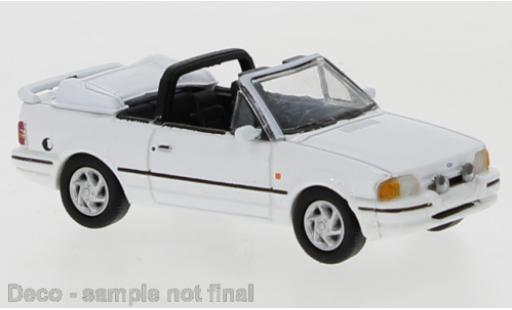 Coche miniatura Ford Escort 1/87 PCX87 IV Cabriolet blanco 1986 Ford Escort 1/87 PCX87 IV Cabriolet blanco 1986 coche miniatura