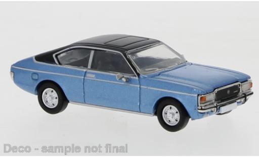 Coche miniatura Ford Granada 1/87 PCX87 MK I Coupe metalico azul/matt-negro 1974 Ford Granada 1/87 PCX87 MK I Coupe metalico azul/matt-negro 1974 coche miniatura