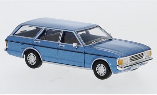 Coche miniatura Ford Granada 1/87 PCX87 MK I Turnier metalico azul 1974 Ford Granada 1/87 PCX87 MK I Turnier metalico azul 1974 coche miniatura