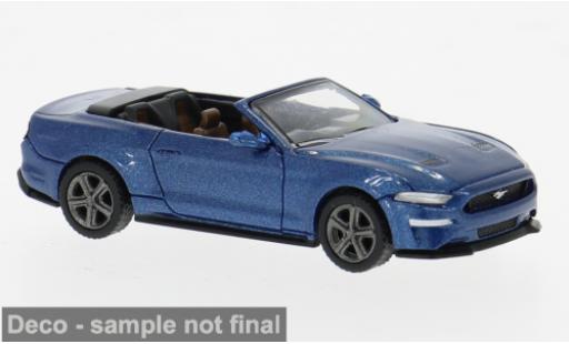 Coche miniatura Ford Mustang 1/87 PCX87 VI Cabriolet blau 2020 1:87 Ford Mustang 1/87 PCX87 VI Cabriolet blau 2020 1:87 coche miniatura