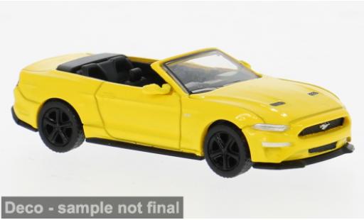 Coche miniatura Ford Mustang 1/87 PCX87 VI Cabriolet gelb 2020 1:87 Ford Mustang 1/87 PCX87 VI Cabriolet gelb 2020 1:87 coche miniatura