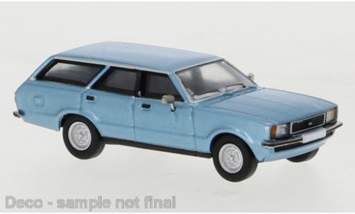 Coche miniatura Ford Taunus 1/87 PCX87 TC 2 Turnier metalico azul 1976 Ford Taunus 1/87 PCX87 TC 2 Turnier metalico azul 1976 coche miniatura
