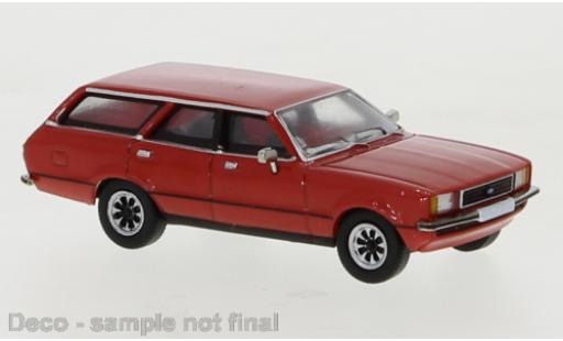 Coche miniatura Ford Taunus 1/87 PCX87 TC 2 Turnier rojo 1976 Ford Taunus 1/87 PCX87 TC 2 Turnier rojo 1976 coche miniatura