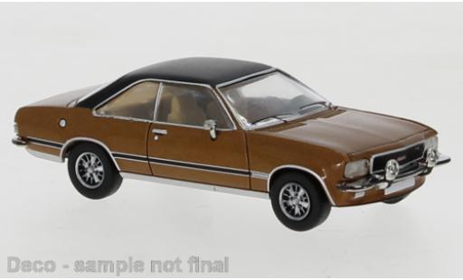 Coche miniatura Opel Commodore 1/87 PCX87 B Coupe metalico marron/matt-negro 1972 Opel Commodore 1/87 PCX87 B Coupe metalico marron/matt-negro 1972 coche miniatura