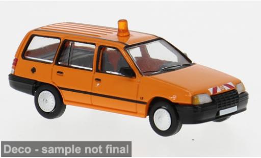 Coche miniatura Opel Kadett 1/87 PCX87 E Caravan naranja 1985 Kommunal 1:87 Opel Kadett 1/87 PCX87 E Caravan naranja 1985 Kommunal 1:87 coche miniatura