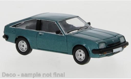 Coche miniatura Opel Manta 1/87 PCX87 B CC metalico verde 1980 Opel Manta 1/87 PCX87 B CC metalico verde 1980 coche miniatura