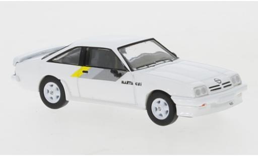 Coche miniatura Opel Manta 1/87 PCX87 B GSI blanco 1984 Opel Manta 1/87 PCX87 B GSI blanco 1984 coche miniatura
