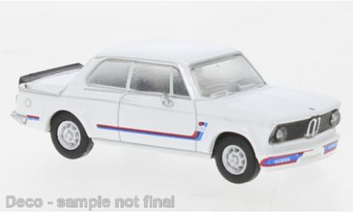Coche miniatura Bmw 2002 1/87 PCX87 turbo blanche/Décorer 1973 Bmw 2002 1/87 PCX87 turbo blanche/Décorer 1973 coche miniatura