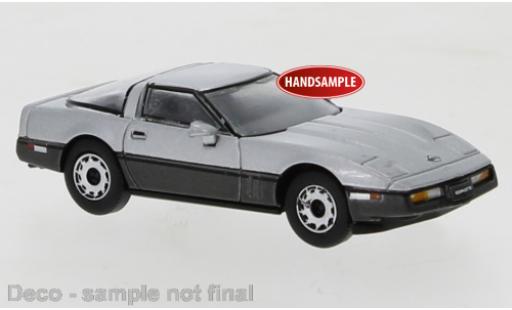 Coche miniatura Chevrolet Corvette 1/87 PCX87 C4 d/metallise gris 1984 Chevrolet Corvette 1/87 PCX87 C4 d/metallise gris 1984 coche miniatura