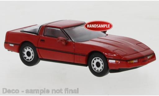 Coche miniatura Chevrolet Corvette 1/87 PCX87 C4 rouge 1984 Chevrolet Corvette 1/87 PCX87 C4 rouge 1984 coche miniatura