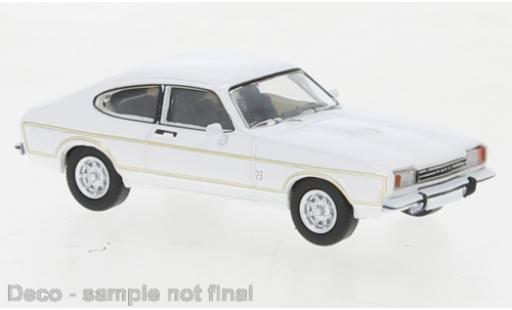 Coche miniatura Ford Capri 1/87 PCX87 MK II blanche/Décorer 1974 Ford Capri 1/87 PCX87 MK II blanche/Décorer 1974 coche miniatura