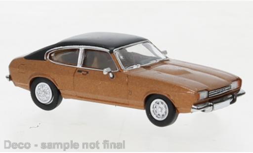 Coche miniatura Ford Capri 1/87 PCX87 MK II metallise marron 1974 Ford Capri 1/87 PCX87 MK II metallise marron 1974 coche miniatura