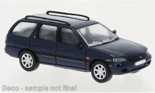 Coche miniatura Ford Escort 1/87 PCX87 MK VII Turnier azul foncé 1995 Ford Escort 1/87 PCX87 MK VII Turnier azul foncé 1995 coche miniatura