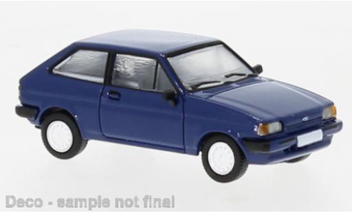 Coche miniatura Ford Fiesta 1/87 PCX87 MK II azul 1985 Ford Fiesta 1/87 PCX87 MK II azul 1985 coche miniatura