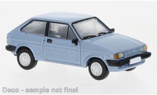 Coche miniatura Ford Fiesta 1/87 PCX87 MK II metallise azul 1985 Ford Fiesta 1/87 PCX87 MK II metallise azul 1985 coche miniatura