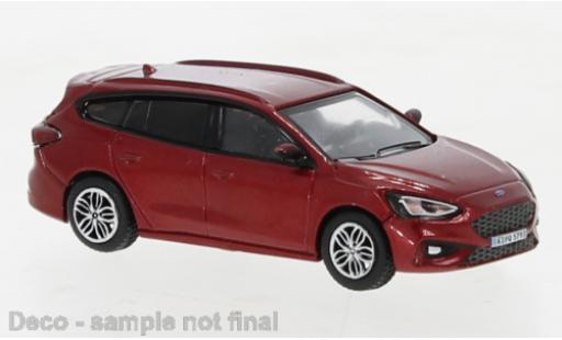 Coche miniatura Ford Focus 1/87 PCX87 Turnier ST-Line metallise rojo 2020 Ford Focus 1/87 PCX87 Turnier ST-Line metallise rojo 2020 coche miniatura