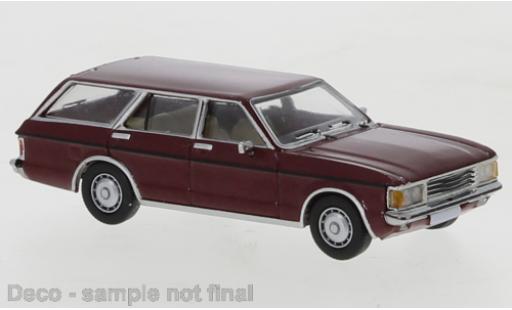 Coche miniatura Ford Granada 1/87 PCX87 MK I Turnier metallise rojo 1974 Ford Granada 1/87 PCX87 MK I Turnier metallise rojo 1974 coche miniatura