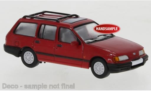 Coche miniatura Ford Sierra 1/87 PCX87 Turnier rouge 1987 Ford Sierra 1/87 PCX87 Turnier rouge 1987 coche miniatura