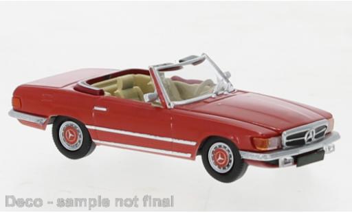 Coche miniatura Mercedes Classe SL 1/87 PCX87 SL (R107) rouge 1971 Mercedes Classe SL 1/87 PCX87 SL (R107) rouge 1971 coche miniatura