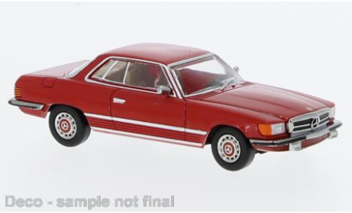 Coche miniatura Mercedes Classe SL 1/87 PCX87 SLC (C107) rouge 1971 Mercedes Classe SL 1/87 PCX87 SLC (C107) rouge 1971 coche miniatura
