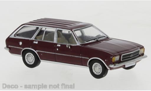 Coche miniatura Opel Rekord 1/87 PCX87 D Caravan rojo 1972 Opel Rekord 1/87 PCX87 D Caravan rojo 1972 coche miniatura