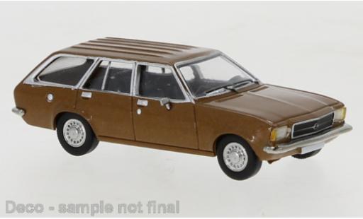 Coche miniatura Opel Rekord 1/87 PCX87 D Caravan metallise marron 1972 Opel Rekord 1/87 PCX87 D Caravan metallise marron 1972 coche miniatura