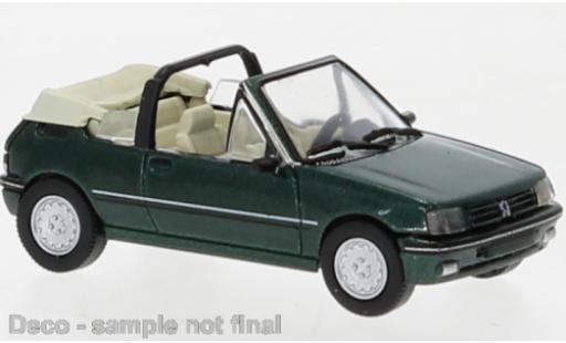 Coche miniatura Peugeot 205 1/87 PCX87 cabriolet metallise verde foncé 1986 Peugeot 205 1/87 PCX87 cabriolet metallise verde foncé 1986 coche miniatura