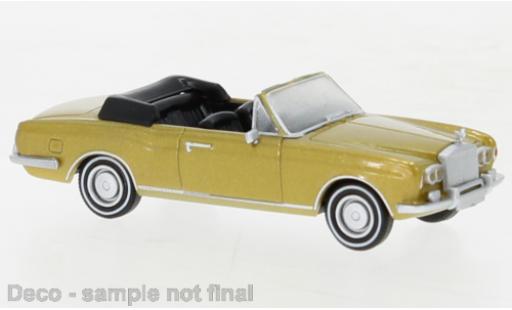 Coche miniatura Rolls Royce Corniche 1/87 PCX87 doré 1971 Rolls Royce Corniche 1/87 PCX87 doré 1971 coche miniatura