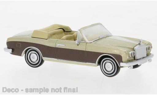 Coche miniatura Rolls Royce Corniche 1/87 PCX87 metallise beige/metallise marron 1971 Rolls Royce Corniche 1/87 PCX87 metallise beige/metallise marron 1971 coche miniatura