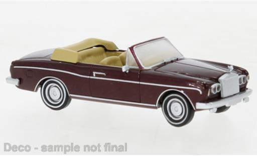 Coche miniatura Rolls Royce Corniche 1/87 PCX87 metallise rouge foncé 1971 Rolls Royce Corniche 1/87 PCX87 metallise rouge foncé 1971 coche miniatura