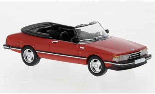 Coche miniatura Saab 900 1/87 PCX87 cabriolet rouge 1986 Saab 900 1/87 PCX87 cabriolet rouge 1986 coche miniatura