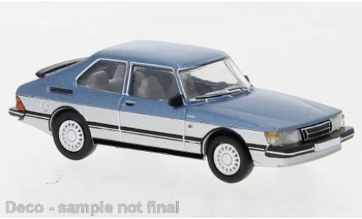 Coche miniatura Saab 900 1/87 PCX87 Turbo metallise azul/gris 1986 Saab 900 1/87 PCX87 Turbo metallise azul/gris 1986 coche miniatura