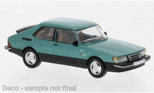 Coche miniatura Saab 900 1/87 PCX87 Turbo metallise verde 1986 Saab 900 1/87 PCX87 Turbo metallise verde 1986 coche miniatura