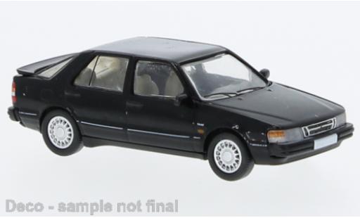 Saab 9000 1/87 PCX87 CC negro 1985 coche miniatura