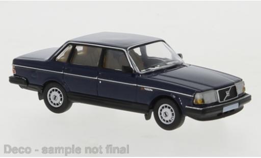 Coche miniatura Volvo 240 1/87 PCX87 azul foncé 1989 Volvo 240 1/87 PCX87 azul foncé 1989 coche miniatura