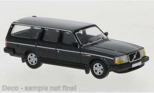 Coche miniatura Volvo 240 1/87 PCX87 GL Kombi metallise gris 1989 Volvo 240 1/87 PCX87 GL Kombi metallise gris 1989 coche miniatura