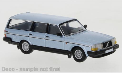 Coche miniatura Volvo 240 1/87 PCX87 GL Kombi metallise azul 1989 Volvo 240 1/87 PCX87 GL Kombi metallise azul 1989 coche miniatura
