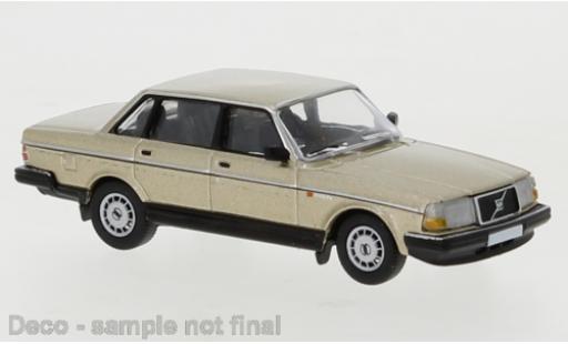 Coche miniatura Volvo 240 1/87 PCX87 metallise beige 1989 Volvo 240 1/87 PCX87 metallise beige 1989 coche miniatura