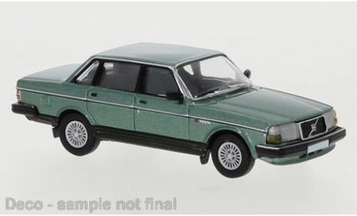 Coche miniatura Volvo 240 1/87 PCX87 metallise verde 1989 Volvo 240 1/87 PCX87 metallise verde 1989 coche miniatura