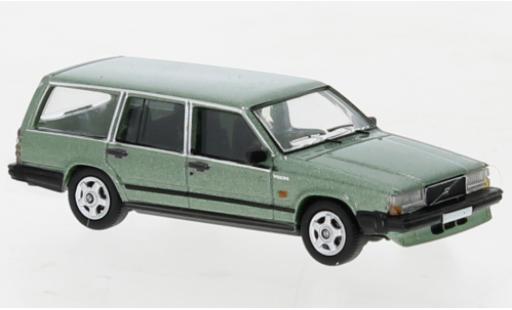 Coche miniatura Volvo 740 1/87 PCX87 camionnette metallise la chaux 1985 Volvo 740 1/87 PCX87 camionnette metallise la chaux 1985 coche miniatura