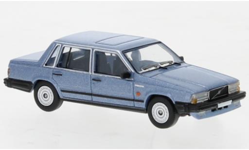 Coche miniatura Volvo 740 1/87 PCX87 metallise azul clair 1984 Volvo 740 1/87 PCX87 metallise azul clair 1984 coche miniatura