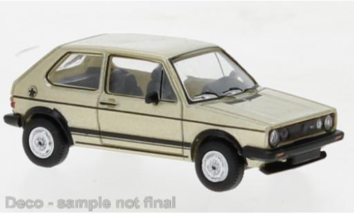 Coche miniatura Volkswagen Golf 1/87 PCX87 I GTI metallise beige 1980 Volkswagen Golf 1/87 PCX87 I GTI metallise beige 1980 coche miniatura