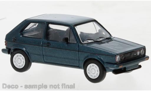 Coche miniatura Volkswagen Golf 1/87 PCX87 I GTI Pirelli metallise verde foncé 1980 Volkswagen Golf 1/87 PCX87 I GTI Pirelli metallise verde foncé 1980 coche miniatura
